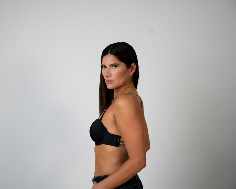 Glam Bra Front – The Perfect Match to Your Jeweled Back.(Must buy with the back) Combo